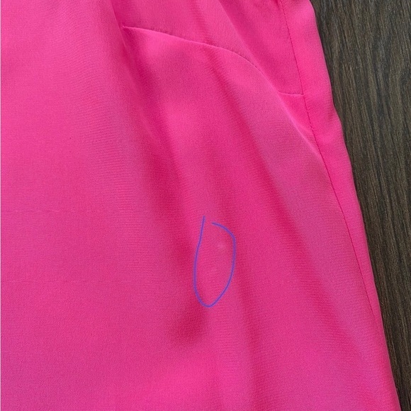 Bright pink Dianne vonfurstenberg silk blouse - Picture 8 of 10